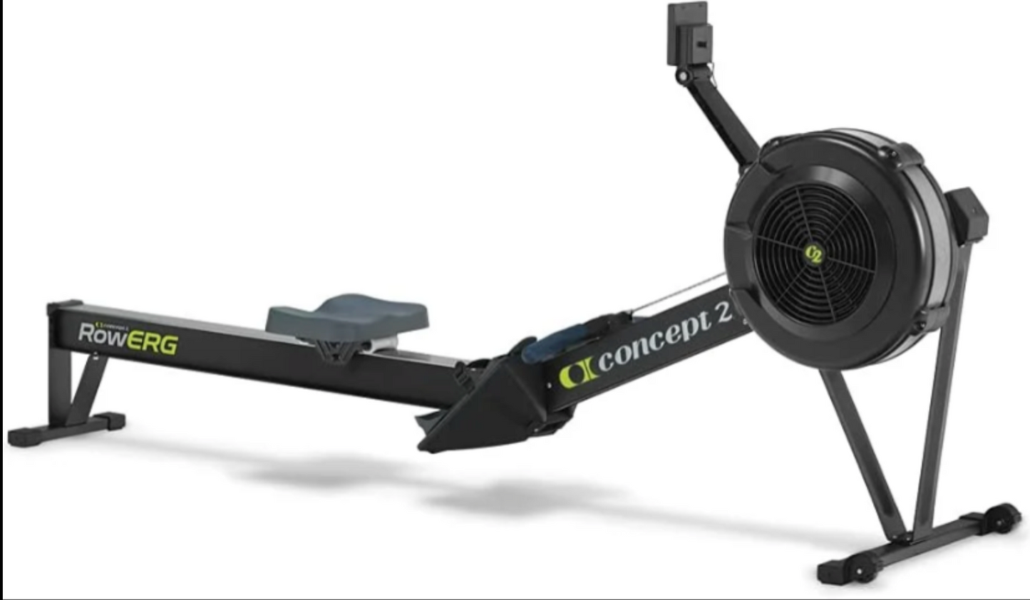 Concept2 RowErg Indoor Rowing Machine – PM5 Monitor, Device Holder, Model D, Adjustable Air Resistance, Easy Storage